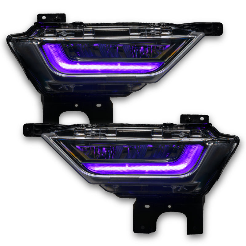 Oracle 21-22 Ford F-150 ColorSHIFT RGB+W Fog Light DRL Upgrade Kit w/ No Controller Headlights ORACLE Lighting