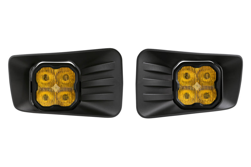 Diode Dynamics SS3 Type CH LED Fog Light Kit Pro ABL - Yellow SAE Fog Fog Lights Diode Dynamics