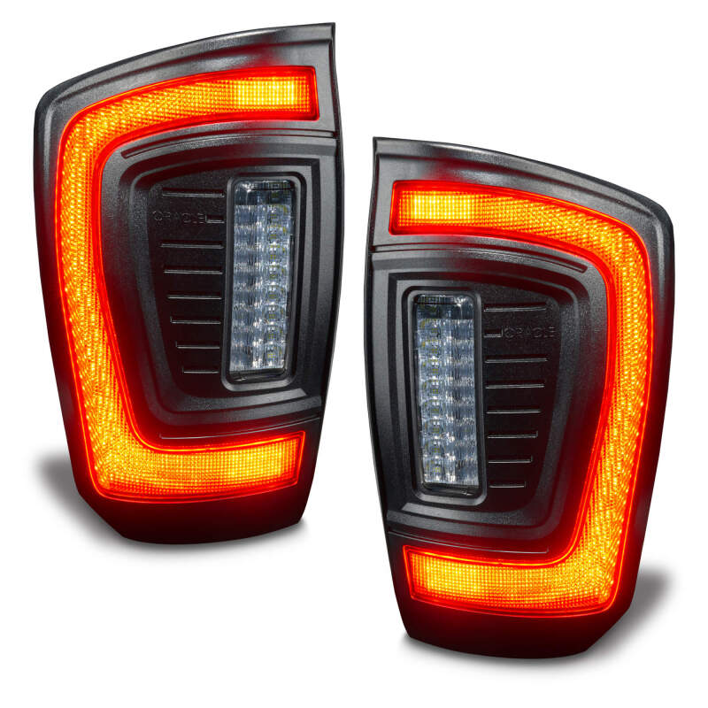 Oracle Lighting 2016-2023 Gen 3 Toyota Tacoma Flush Style LED Tail Lights Tail Lights ORACLE Lighting
