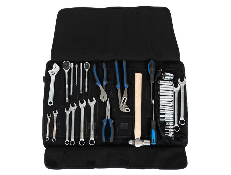 PRP 35pc Can-Am Roll Up Tool bag Tool kit - Black Tool Storage PRP Seats