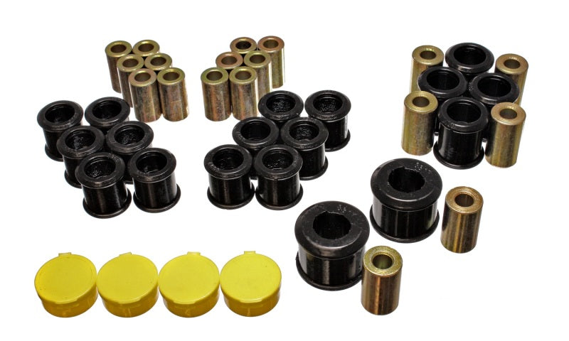 Energy Suspension 90-96 Nissan 300ZX Black Rear Control Arm Bushing Set Bushing Kits Energy Suspension