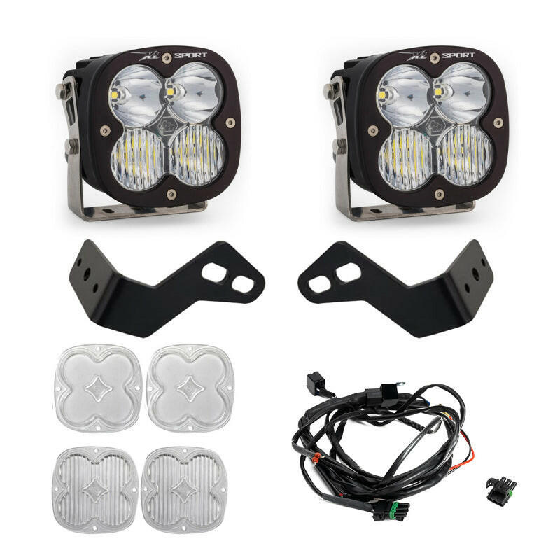 Baja Designs Can-Am Maverick R XL Sport A-Pillar Kit Light Bars & Cubes Baja Designs