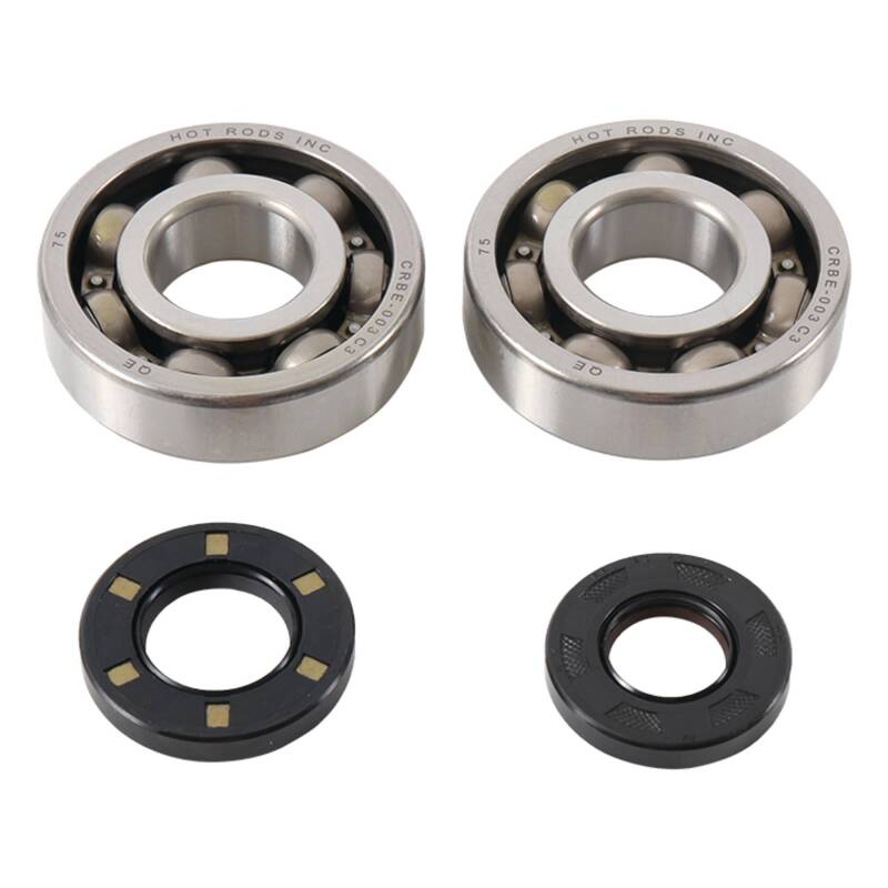 Hot Rods 87-01 Kawasaki KX 250 250cc Main Bearing & Seal Kit Bearings Hot Rods