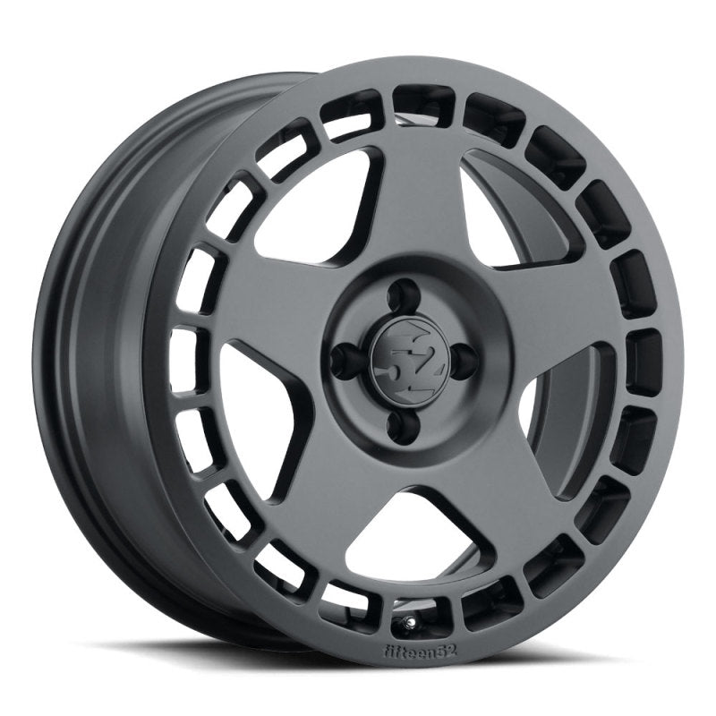 fifteen52 Turbomac 17x7.5 4x108 42mm ET 63.4mm Center Bore Asphalt Black Wheel Wheels - Cast fifteen52