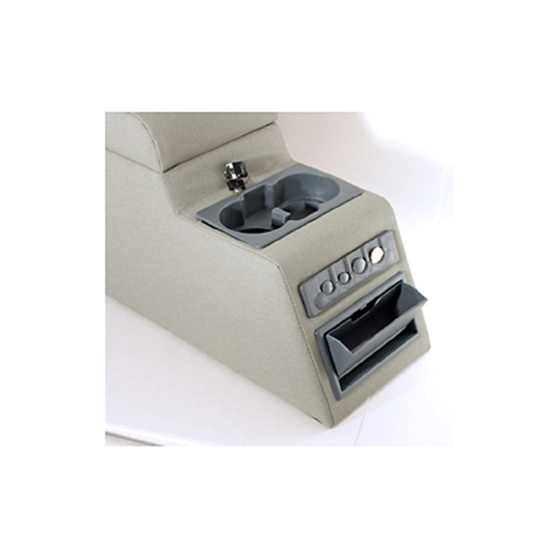 Rugged Ridge Ultimate Locking Console Gray 76-95 Jeep CJ / Jeep Wrangler Dash & Interior Trim Rugged Ridge