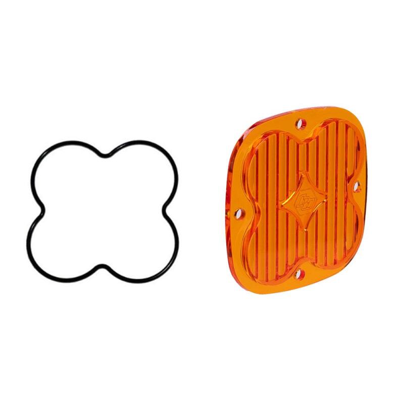 Baja Designs Squadron Wide Cornering Factory Amber Lens Replacement Kit Light Bars & Cubes Baja Designs