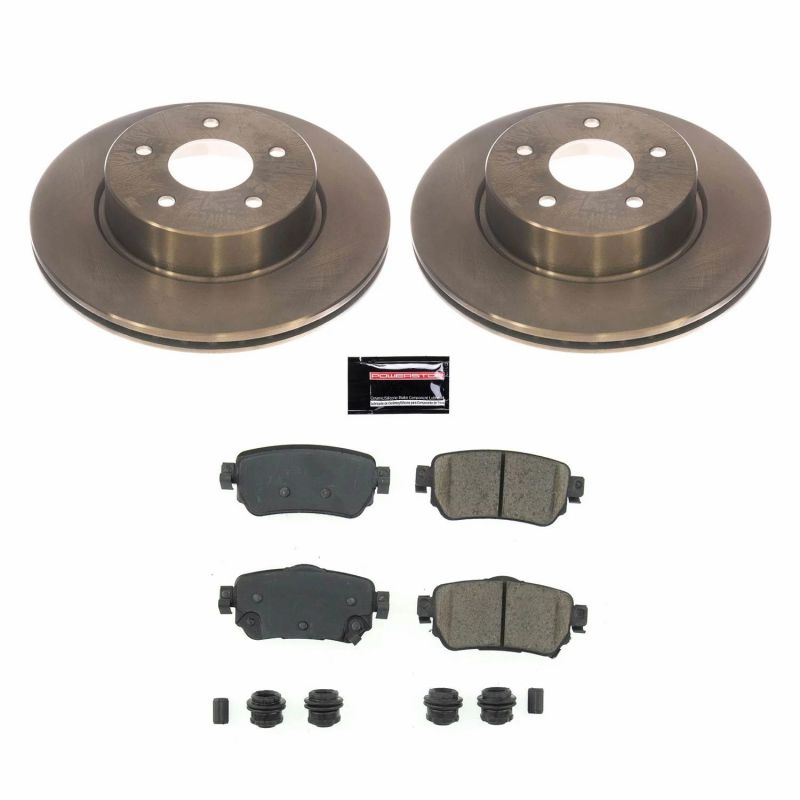 Power Stop 18-19 Nissan Leaf Rear Autospecialty Brake Kit Brake Kits - OE PowerStop