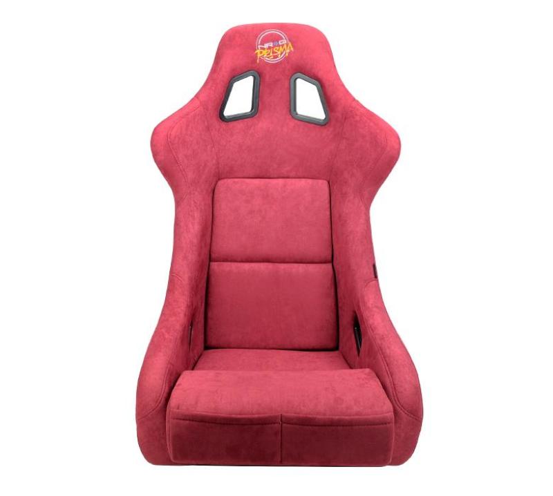 FRP Bucket Seat PRISMA Edition - Large (Maroon/ Pearlized Back) Race Seats NRG