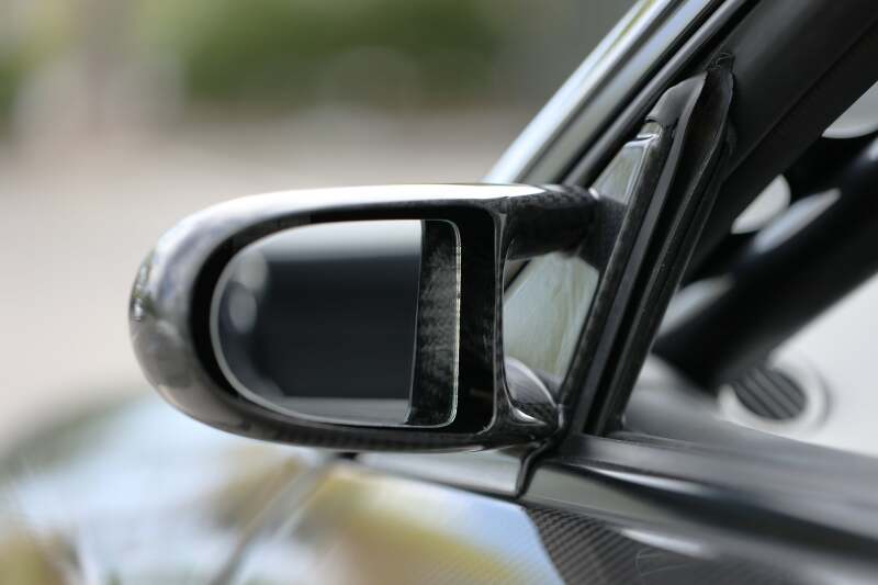 GReddy Nissan R34 Skyline Garage Active Group A Type Dry Carbon Side Mirrors - Set Carbon Accessories GReddy
