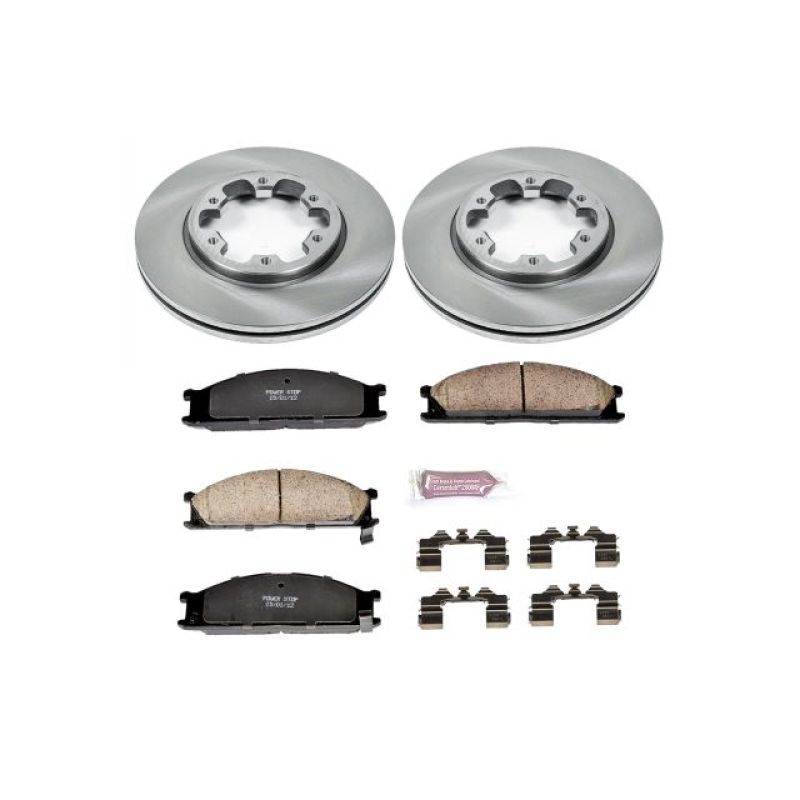 Power Stop 86-94 Nissan D21 Front Autospecialty Brake Kit Brake Kits - OE PowerStop
