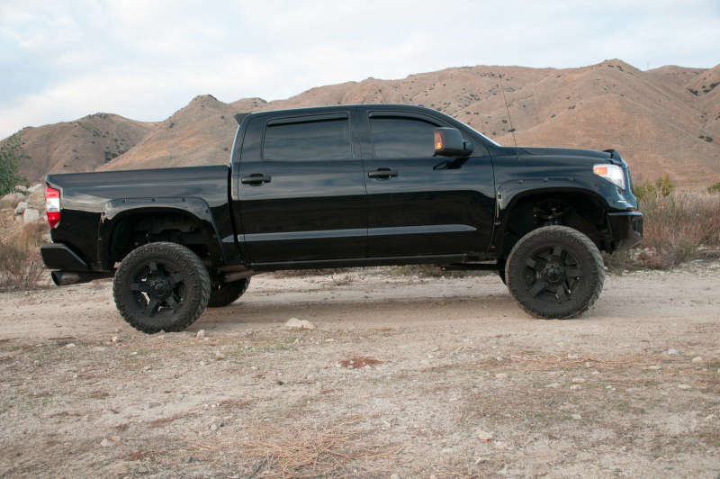 EGR 14+ Toyota Tundra Bolt-On Look Color Match Fender Flares - Set - Black Fender Flares EGR