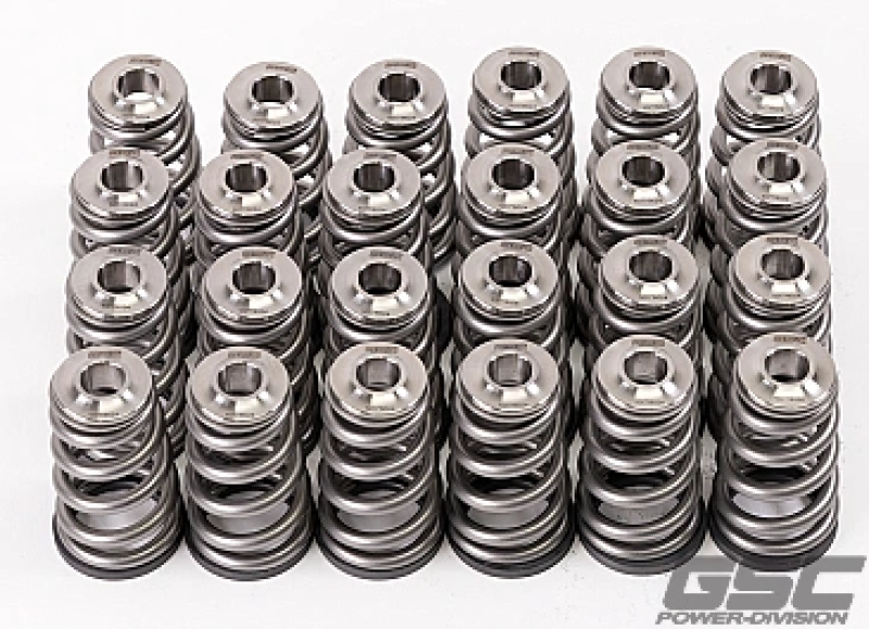GSC P-D Nissan TB48 Ti Retainer Steel Spring Seat Conical Valve Spring Kit Valve Springs, Retainers GSC Power Division