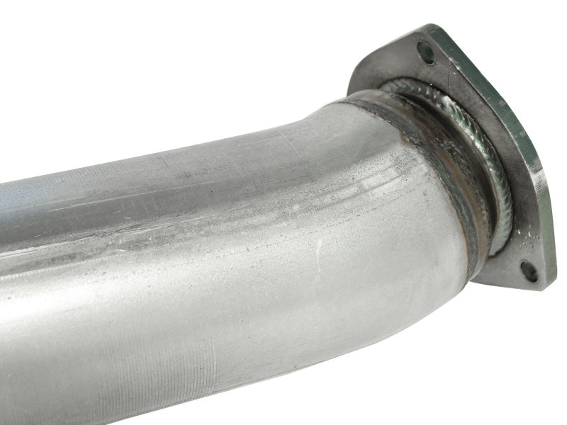 aFe ATLAS 5in Alum Steel DPF-Back Exhaust System 2007-10 GM Diesel Trucks V8-6.6L (td) DPF Back aFe