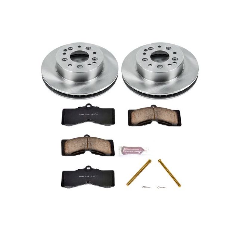 Power Stop 1969 Chevrolet Camaro Front or Rear Autospecialty Brake Kit Brake Kits - OE PowerStop