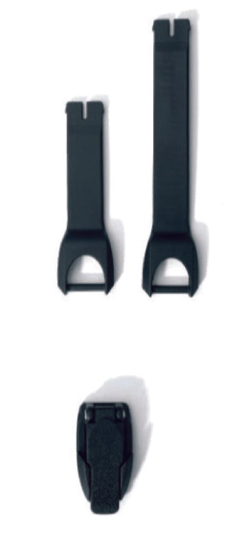 Gaerne G . Adventure Buckle Replacement - Black/Silver Motorcycle Boots Gaerne