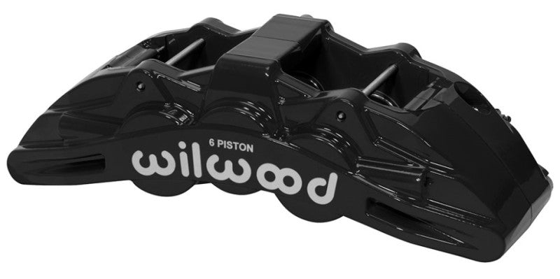 Wilwood Caliper Black SX6R 4.04in Piston 1.25in Disc Brake Calipers - Perf Wilwood