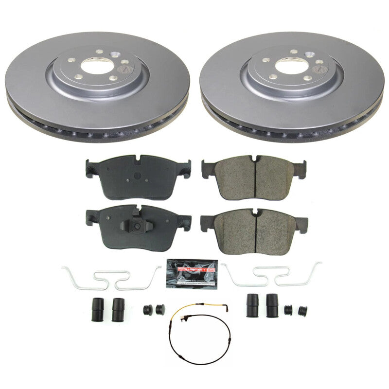 Power Stop 17-20 Jaguar F-Pace Front Z23 Coated Brake Kit Brake Kits - Performance D&S PowerStop