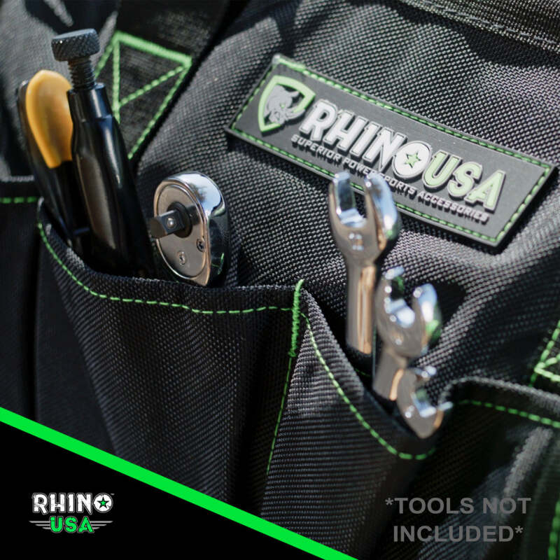 Rhino USA Heavy Duty Tool Bag (Black) Tool Storage Rhino USA