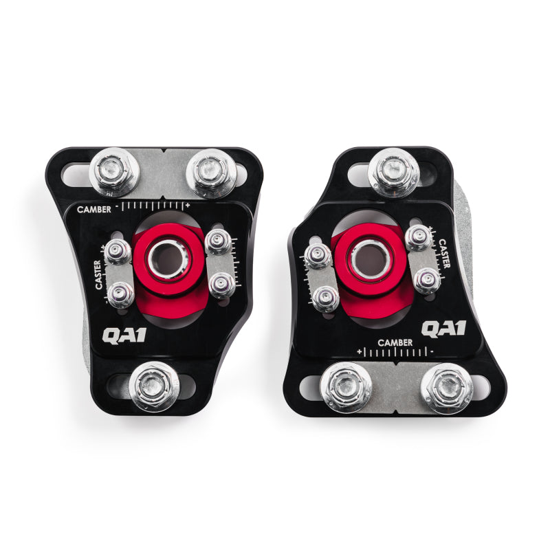 QA1 90-93 Ford Mustang Caster-Camber Plate Kit Shock Mounts & Camber Plates QA1