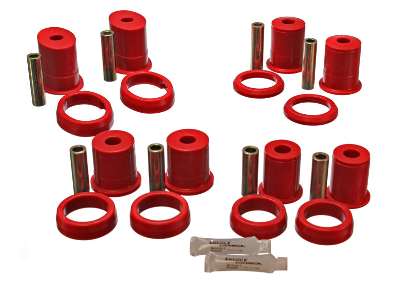 Energy Suspension Diff Contorl Arm W/Thrust Wsh - Red Bushing Kits Energy Suspension