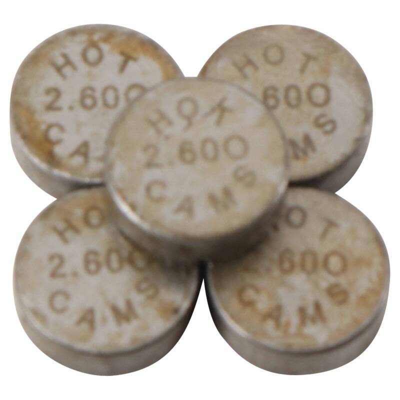 Hot Cams 08-13 Yamaha WR 250 R Dual Sport 250cc 2.60mm Shim Kit - 5 Pack Valves Hot Cams