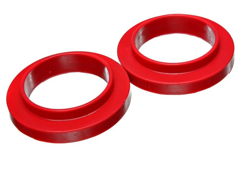 Energy Suspension Universal 3 3/4in ID 25 7/16in OD 3/4in H Red Coil Spring Isolators (2 per set) Bushing Kits Energy Suspension