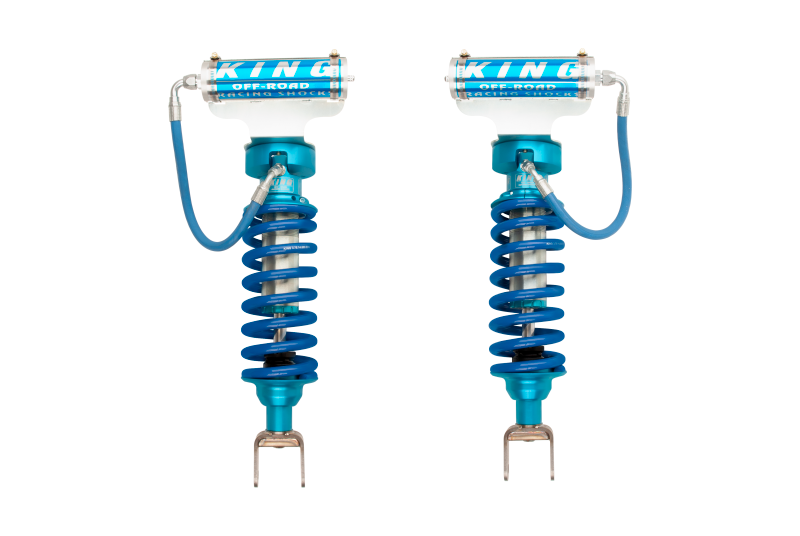 King Shocks 09-18 Ram 1500 4WD Front 2.5 Dia Remote Reservoir Coilover (Pair) Coilovers King Shocks