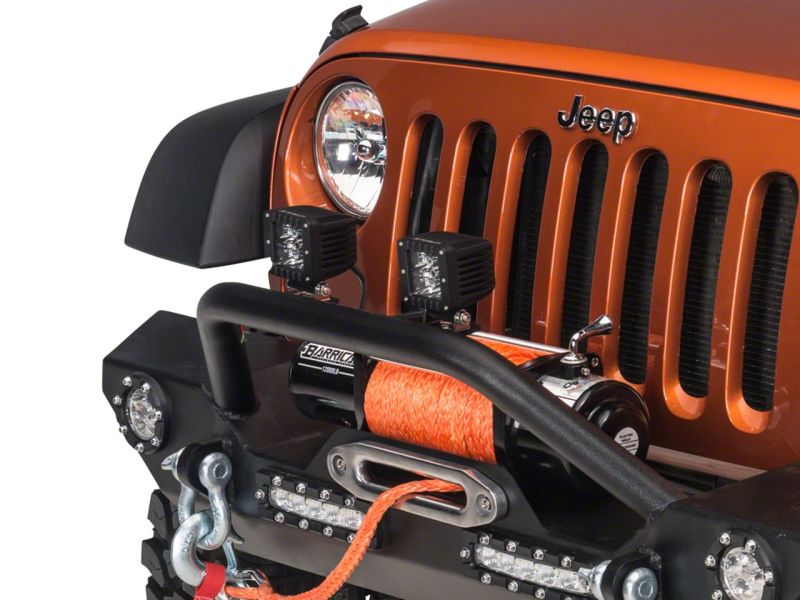 Raxiom 3-In Square LED Light Universal (Some Adaptation May Be Required) Light Bars & Cubes Raxiom