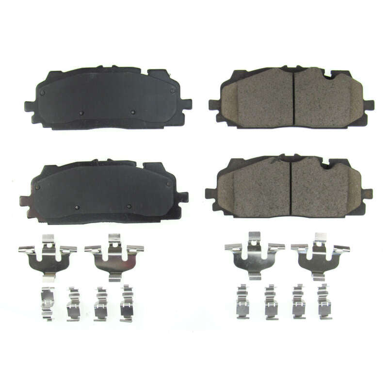 Power Stop 2019 Audi A6 Quattro Front Z17 Evolution Ceramic Brake Pads w/Hardware Brake Pads - OE PowerStop