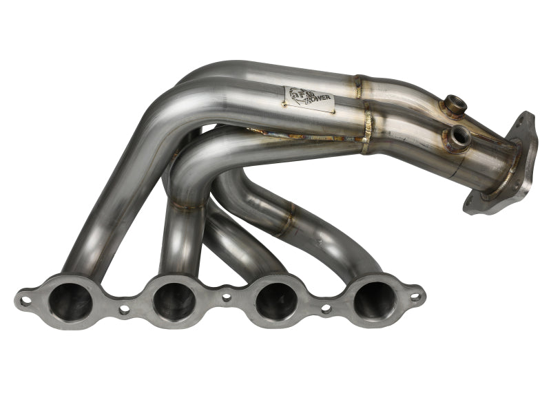 aFe Twisted 304SS Header 2020 Chevy Corvette (C8) 6.2L V8 Headers & Manifolds aFe