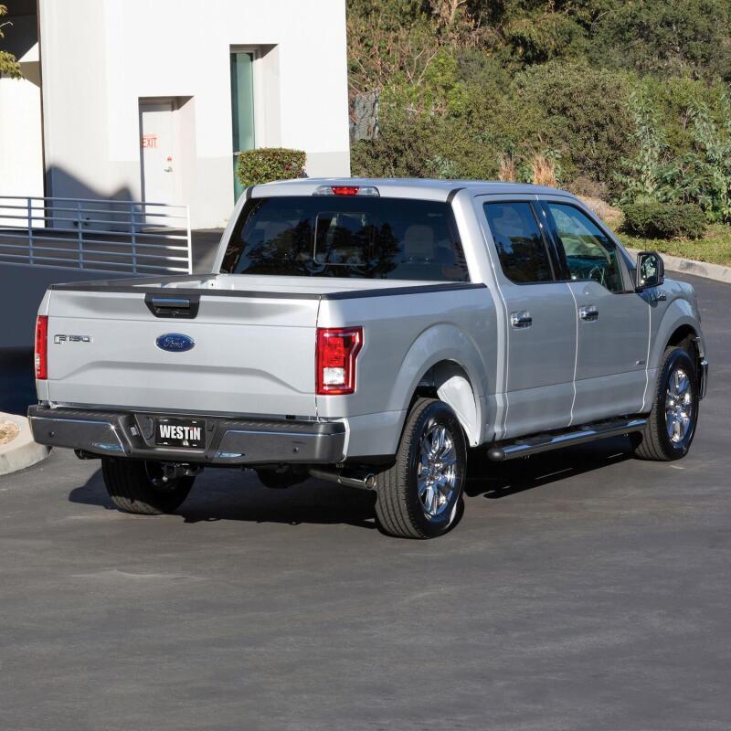 Westin 2015-2018 Ford F-150 Reg/SuperCab/SuperCrew Premier Oval Nerf Step Bar Mount Kit - Black Hardware Kits - Other Westin