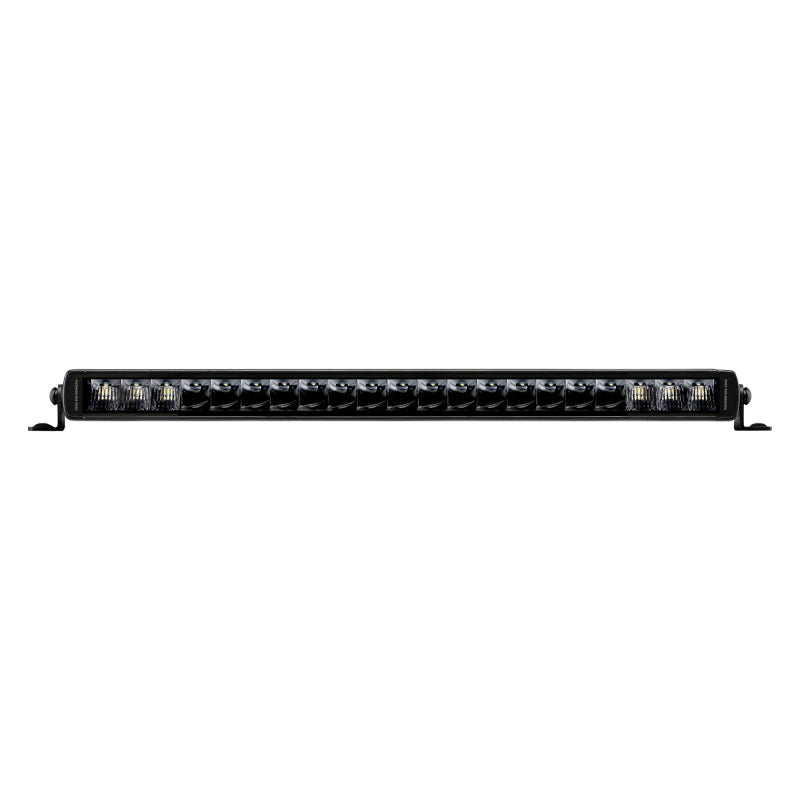 Go Rhino Xplor Blackout Series Sgl Row LED Light Bar (Surface/Threaded Stud Mount) 20.5in. - Blk Light Bars & Cubes Go Rhino