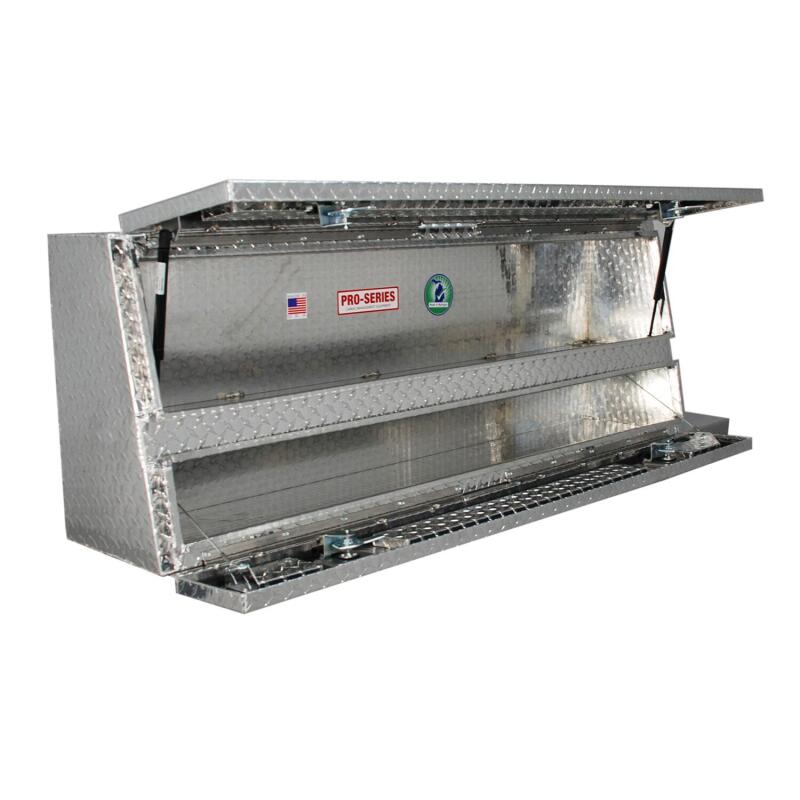 Westin/Brute Contractor TopSider 72in w/ Doors - Aluminum Tool Storage Westin