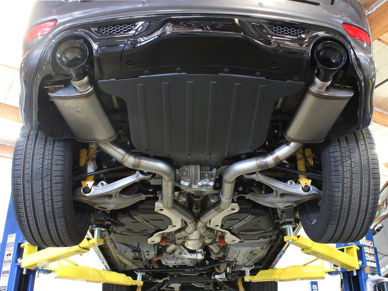 aFe MACHForce XP Cat-Back Exhaust Stainless No Tips 12-15 Jeep Grand Cherokee SRT/SRT-8 V8 Hemi 6.4L Catback aFe