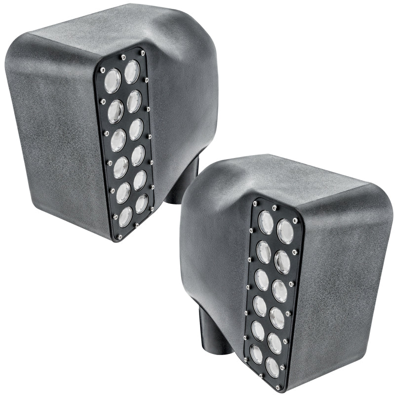 Oracle Jeep Wrangler JK Off-Road Side Mirrors - 6000K Side Mirrors ORACLE Lighting