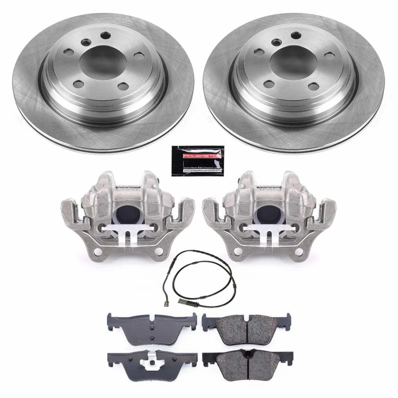 Power Stop 13-18 BMW 320i xDrive Rear Autospecialty Brake Kit w/Calipers Brake Kits - OE PowerStop