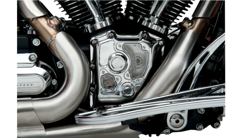 Roland Sands Design Clarity Cam Cover - Chrome Engine Covers Roland Sands Design