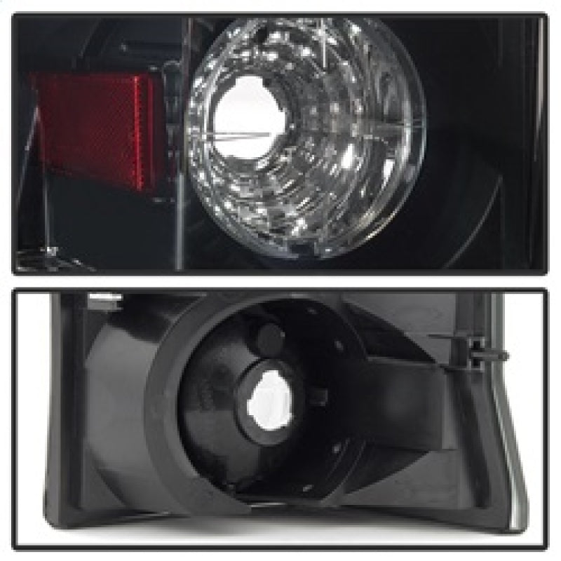 Spyder Cadillac Escalade 02-06 Euro Tail Lights Black Smoke ALT-YD-CE02-BSM Tail Lights SPYDER