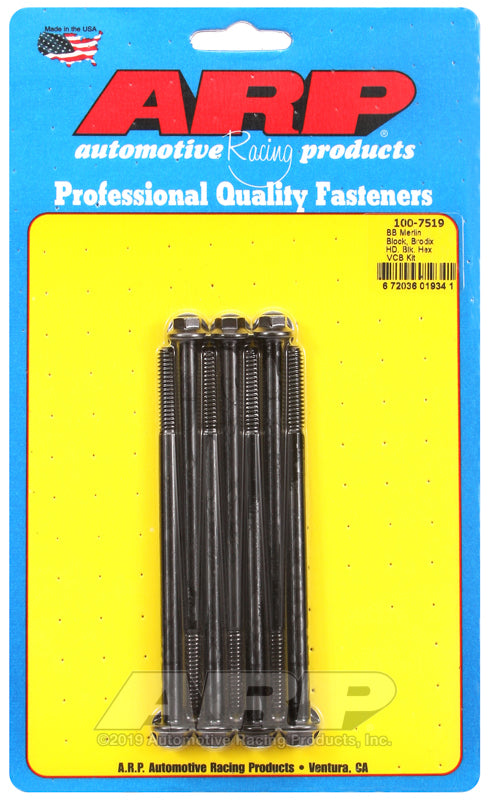 ARP Merlin block, Brodix head BB hex valve cover bolt kit Hardware Kits - Other ARP