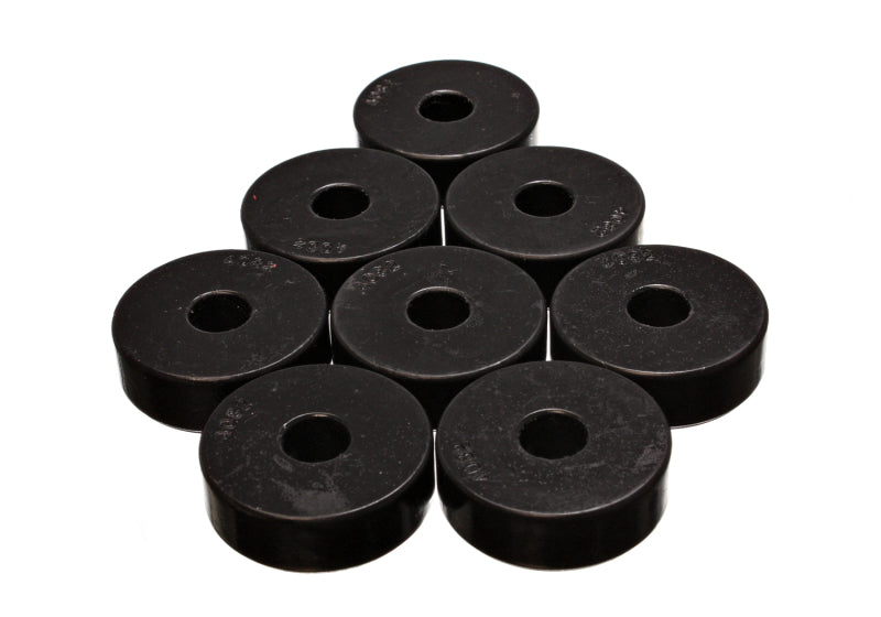 Energy Suspension Pad - Firm - 1-15/16in OD x 9/16in ID x 21/32in H - Black Bushing Kits Energy Suspension