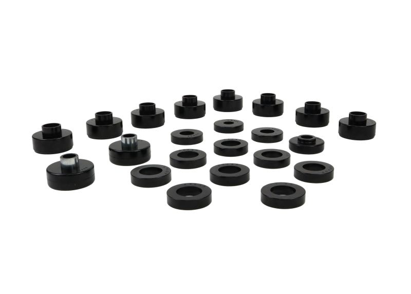 Whiteline 1976-1979 Jeep CJ5 Body Mount Bushing Set Bushing Kits Whiteline