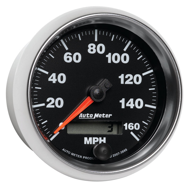 Autometer GS 3-3/8 inch 160 MPH In Dash Speedometer Gauge Gauges AutoMeter