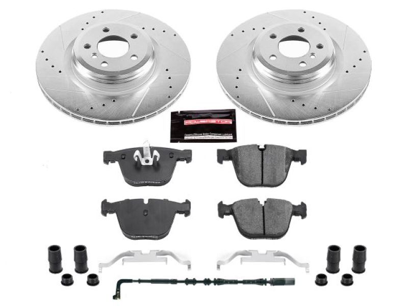 Power Stop 09-10 BMW 750i Rear Z23 Evolution Sport Brake Kit Brake Kits - Performance D&S PowerStop