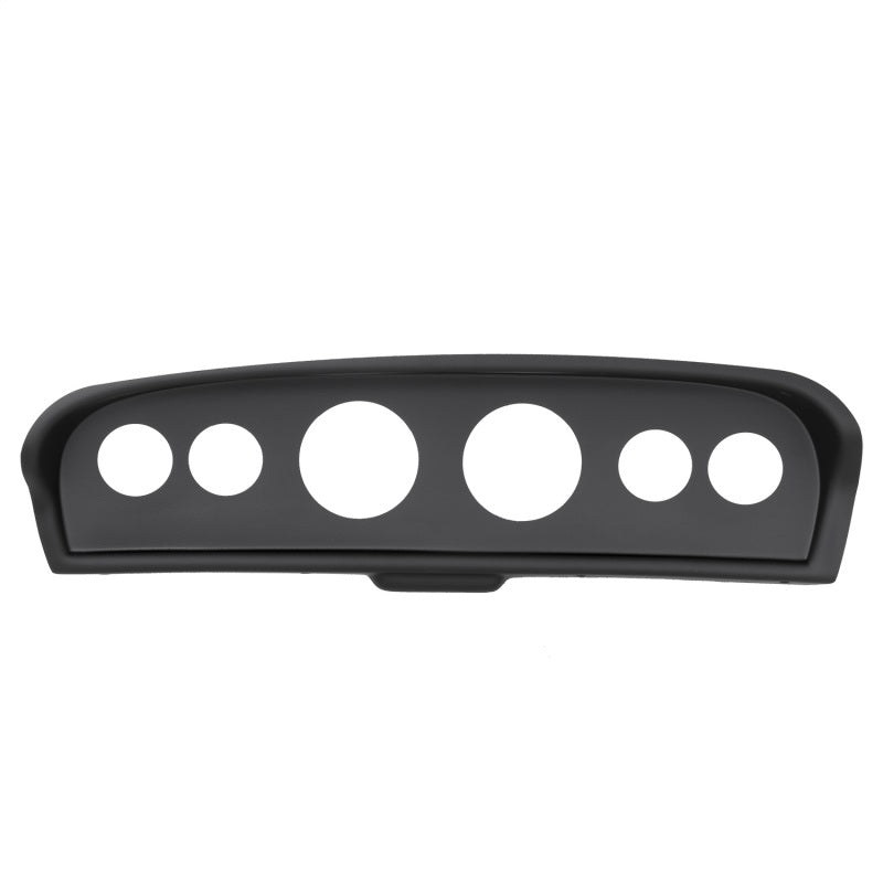 Autometer 61-66 Ford F100 Direct Fit (2 3-3/8in. & 4 2-1/16in.) Gauge Pod - Black Finish Gauge Pods AutoMeter