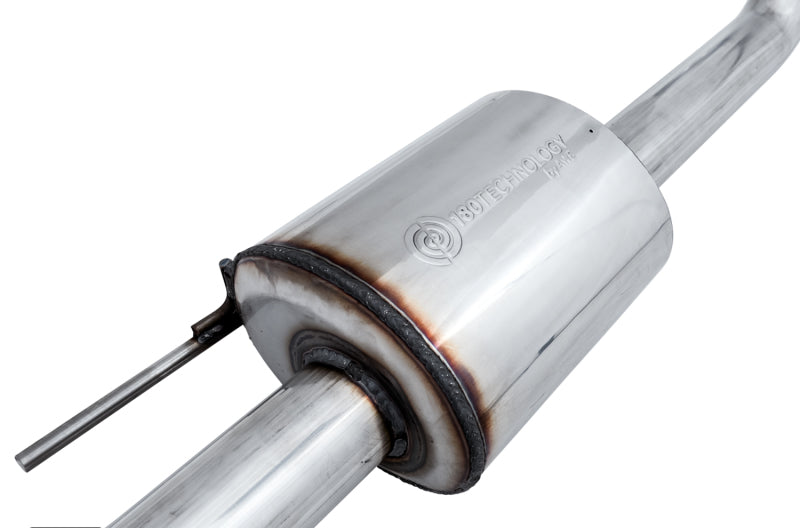 AWE Tuning 2015+ Ford F-150 0FG Single Exit Performance Exhaust System w/4.5in Diamond Black Tips Catback AWE Tuning