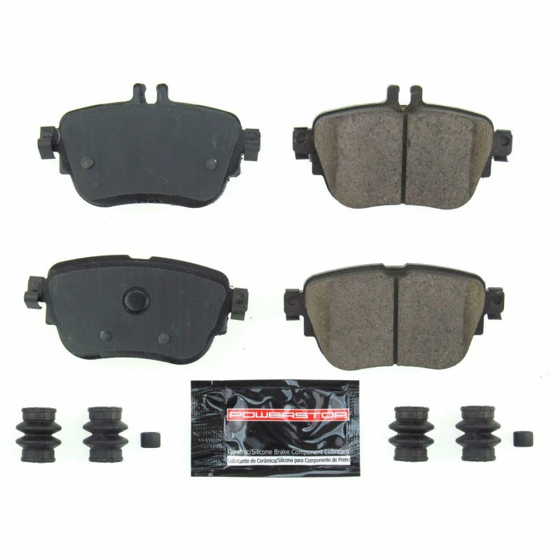 Power Stop 17-19 Mercedes-Benz E300 Rear Z23 Evolution Sport Brake Pads w/Hardware Brake Pads - Performance PowerStop