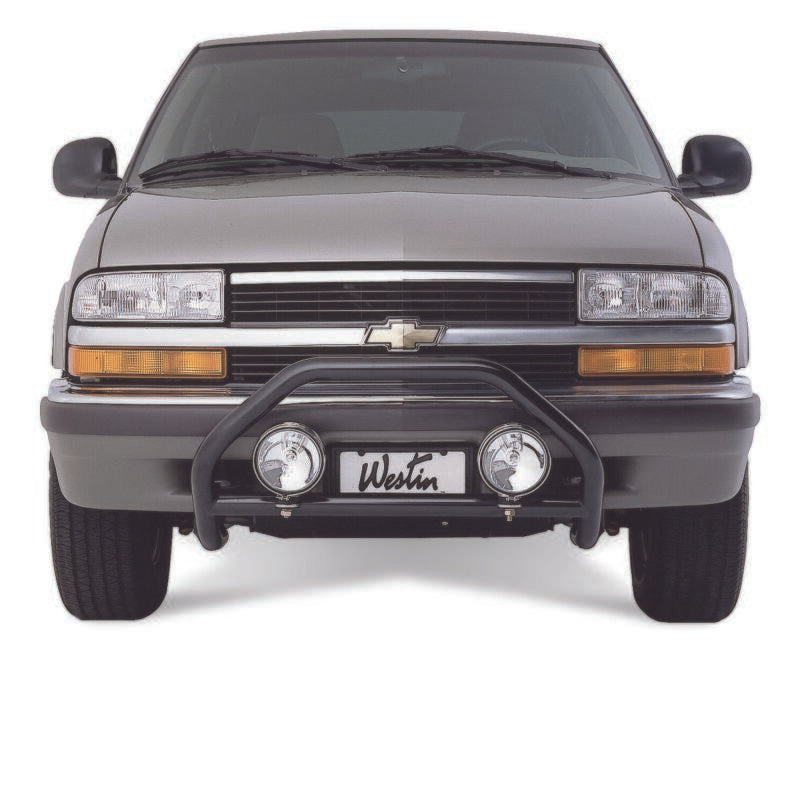 Westin Safari Light Bar Universal (14.75in mounting depth) - Black Bull Bars Westin