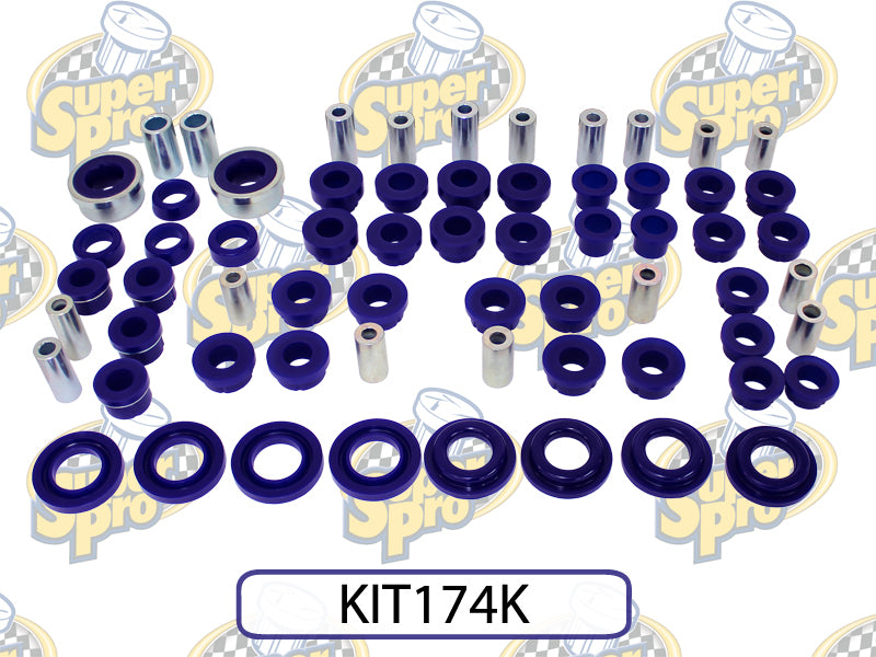SuperPro 2013 Scion FR-S Base Front / Rear Vehicle Master Bushing Kit Bushings - Full Vehicle Kits Superpro