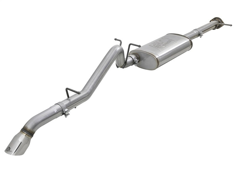 aFe MACH Force-Xp Hi-Tuck 3in. 409 SS C/B Exhaust 15-18 GM Colorado L4-2.5L/V6-3.6L - Polished Tip Catback aFe