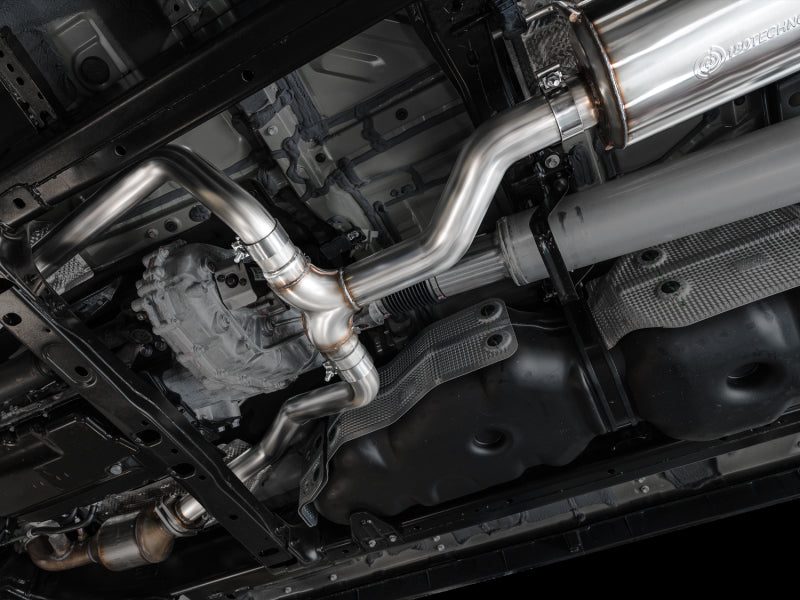 AWE 0FG Exhaust for 3rd Gen Toyota Tundra - Dual Chrome Silver Tips Catback AWE Tuning